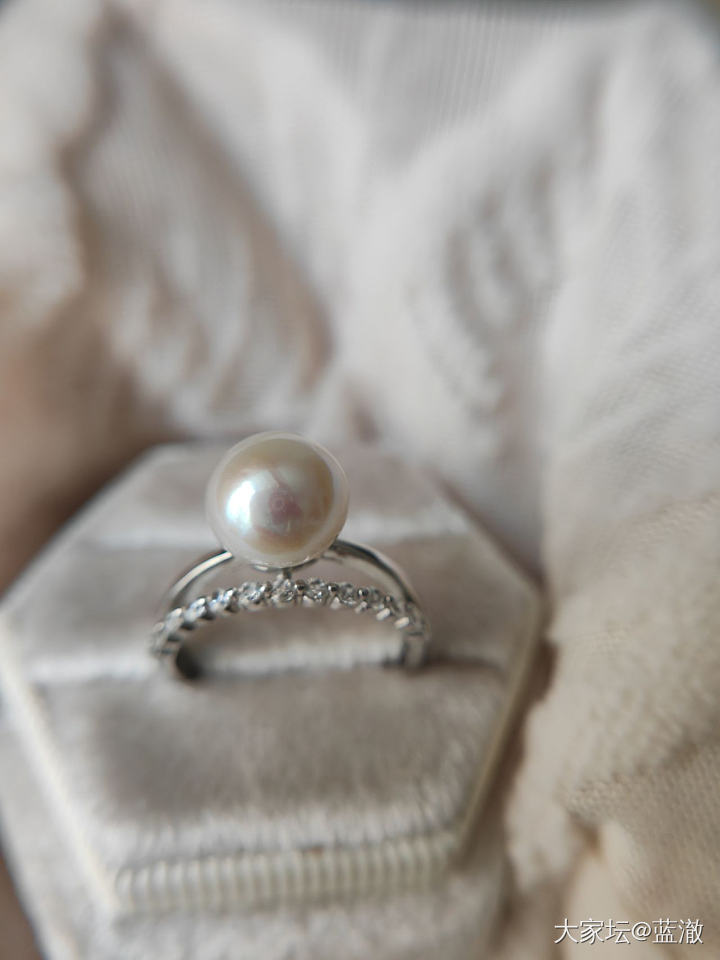 各种镶嵌珍珠首饰，都是银镶_有机宝石