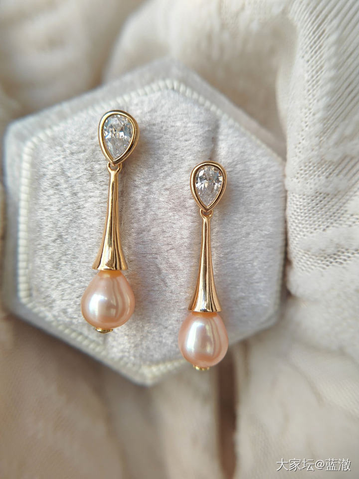 各种镶嵌珍珠首饰，都是银镶_有机宝石