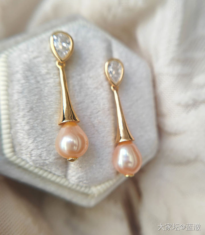 各种镶嵌珍珠首饰，都是银镶_有机宝石