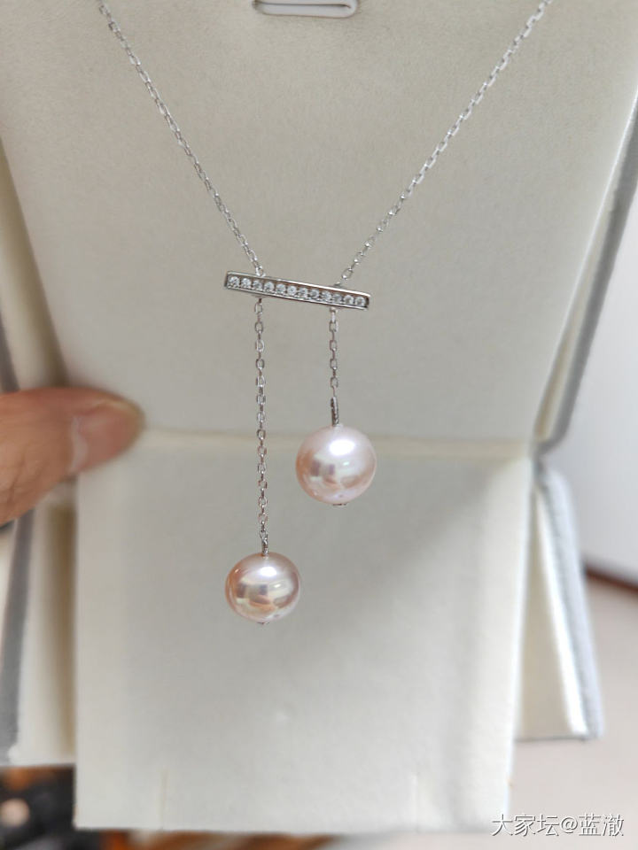 各种镶嵌珍珠首饰，都是银镶_有机宝石