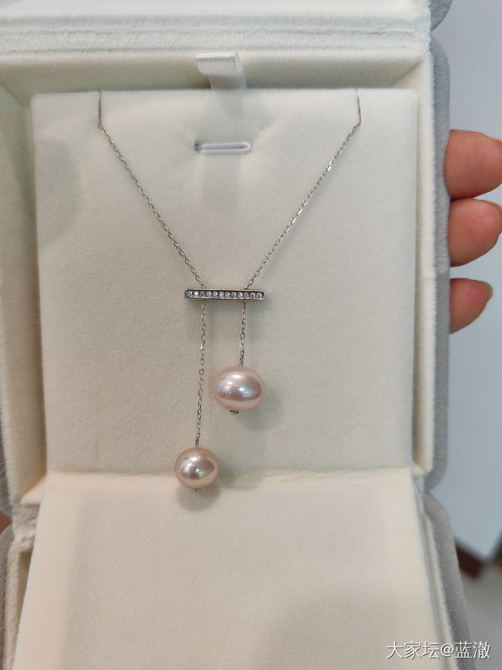 各种镶嵌珍珠首饰，都是银镶_有机宝石