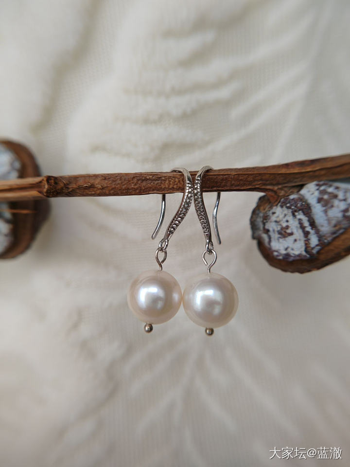 各种镶嵌珍珠首饰，都是银镶_有机宝石