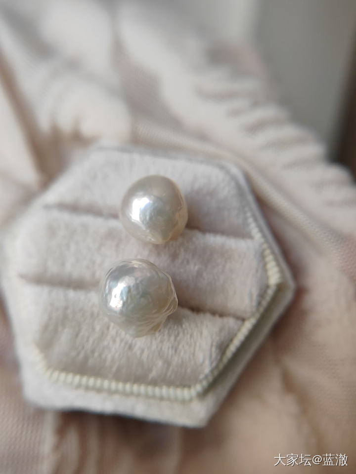 各种镶嵌珍珠首饰，都是银镶_有机宝石