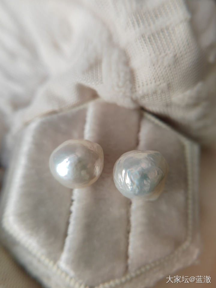 各种镶嵌珍珠首饰，都是银镶_有机宝石