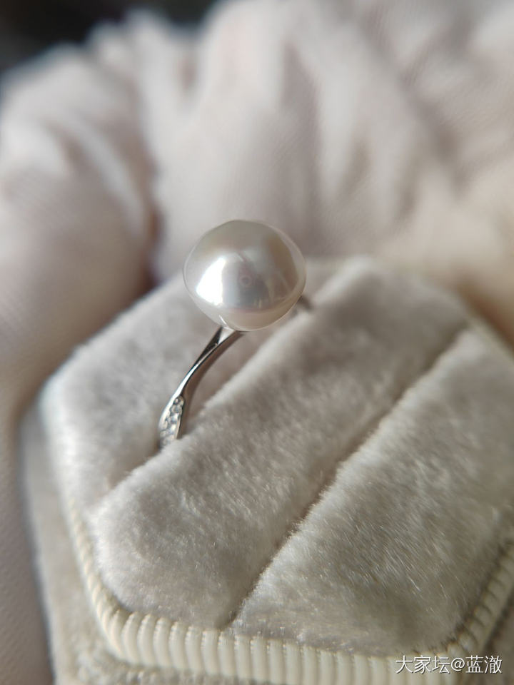 各种镶嵌珍珠首饰，都是银镶_有机宝石