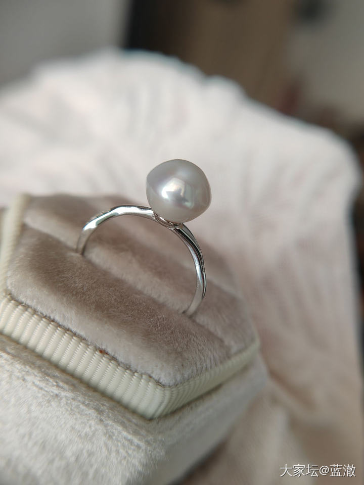 各种镶嵌珍珠首饰，都是银镶_有机宝石