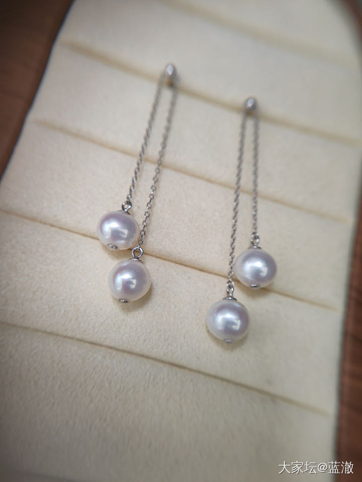 各种镶嵌珍珠首饰，都是银镶_有机宝石