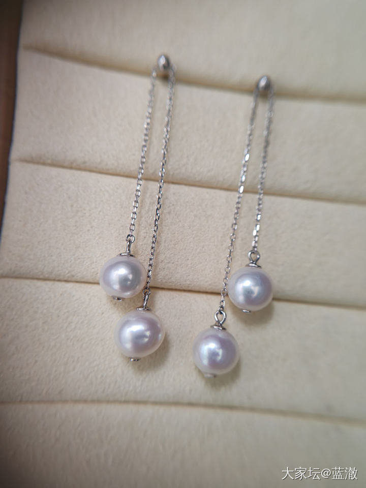 各种镶嵌珍珠首饰，都是银镶_有机宝石
