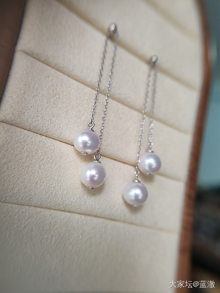 各种镶嵌珍珠首饰，都是银镶_有机宝石