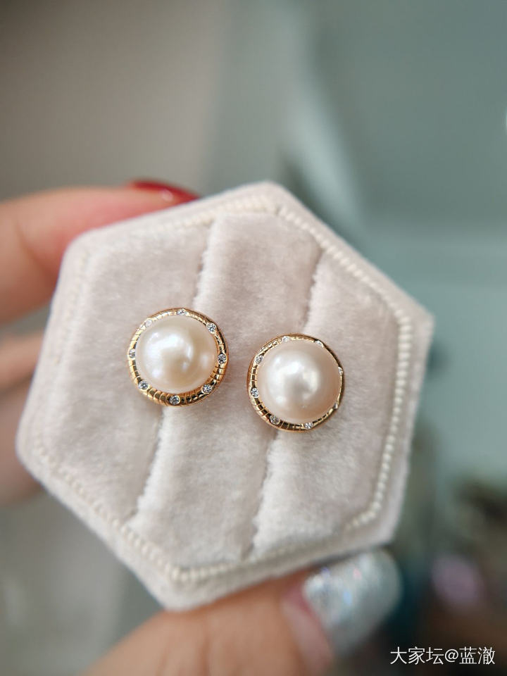 各种镶嵌珍珠首饰，都是银镶_有机宝石