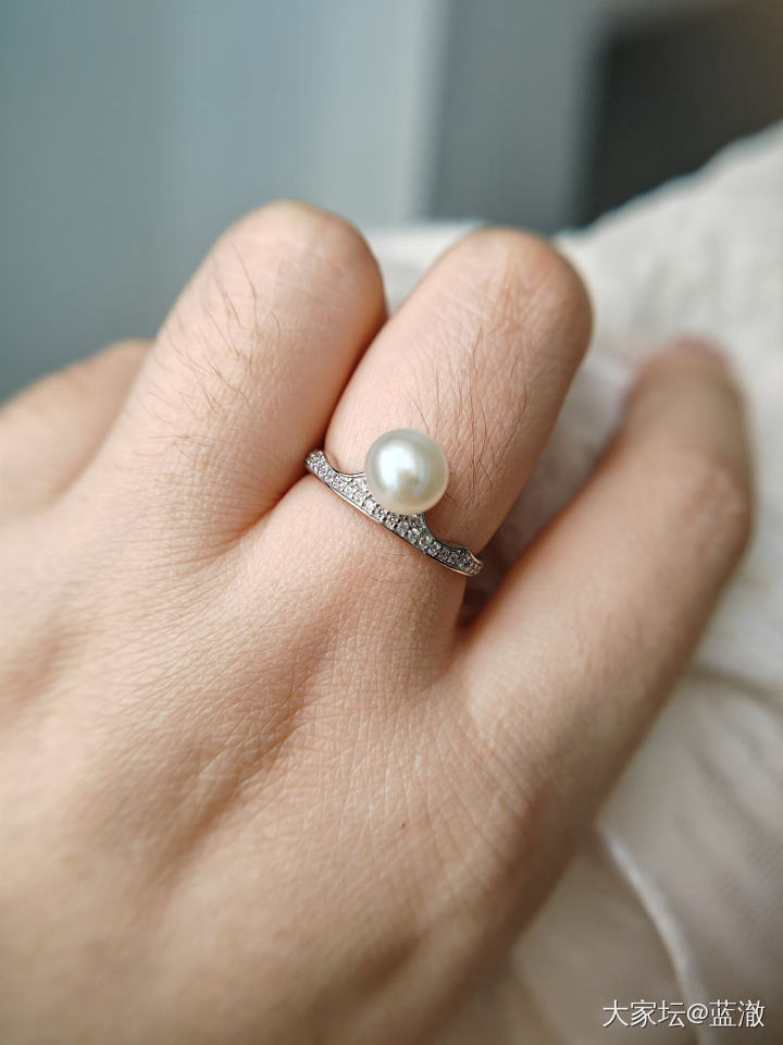 各种镶嵌珍珠首饰，都是银镶_有机宝石