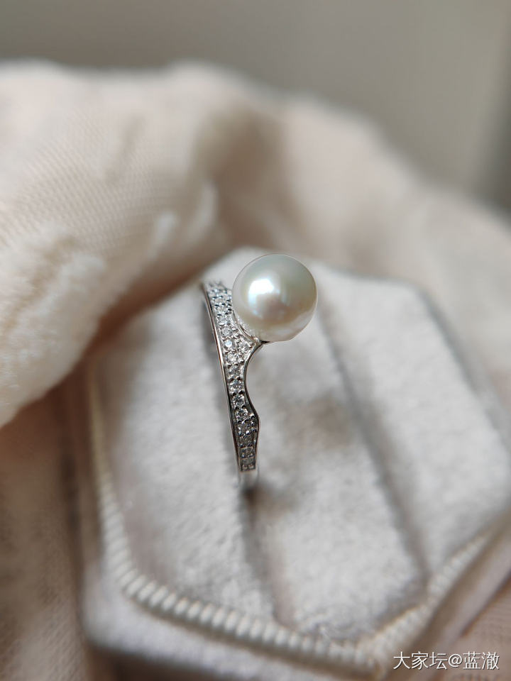各种镶嵌珍珠首饰，都是银镶_有机宝石