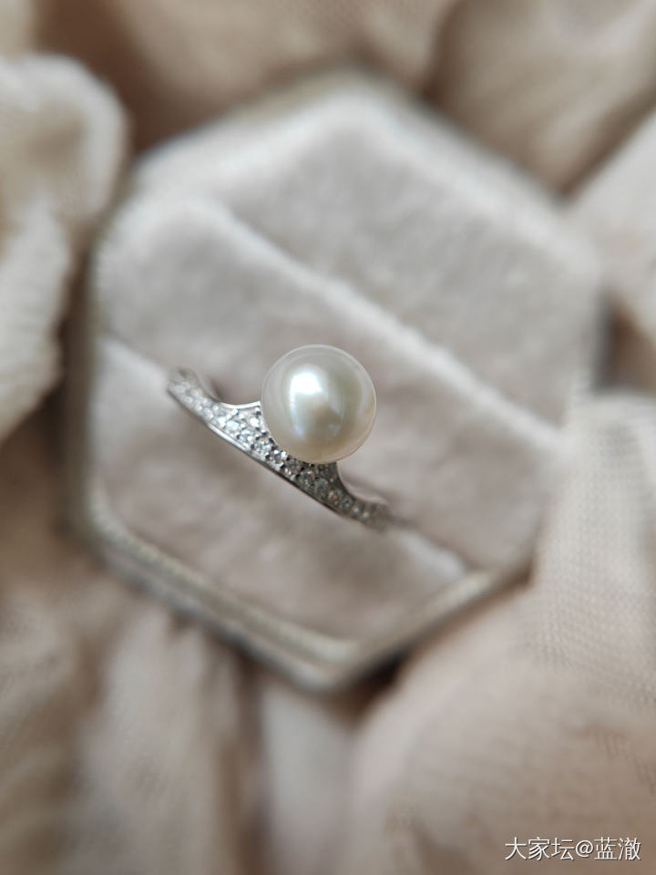 各种镶嵌珍珠首饰，都是银镶_有机宝石