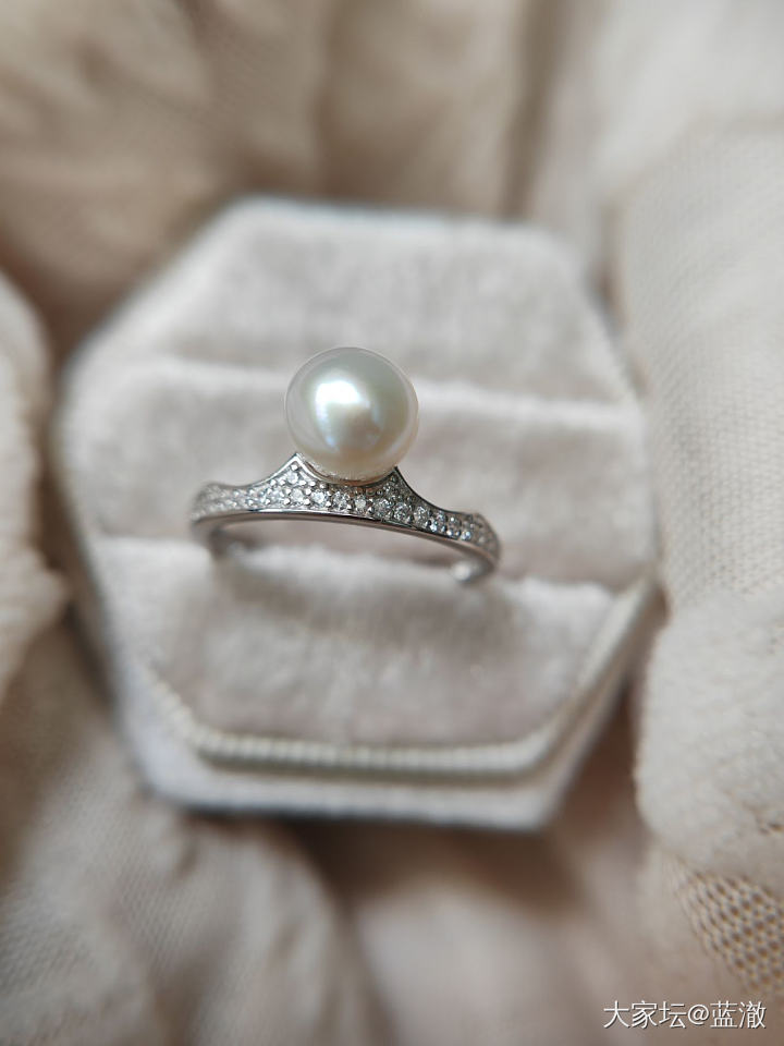 各种镶嵌珍珠首饰，都是银镶_有机宝石