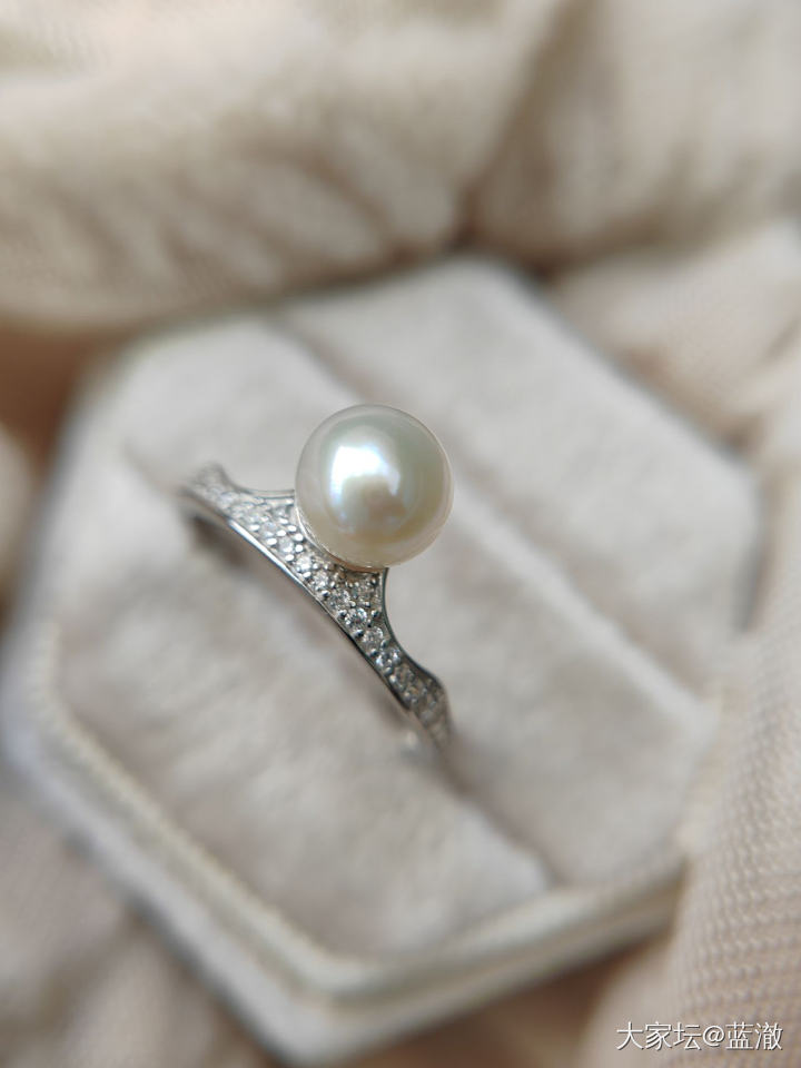 各种镶嵌珍珠首饰，都是银镶_有机宝石