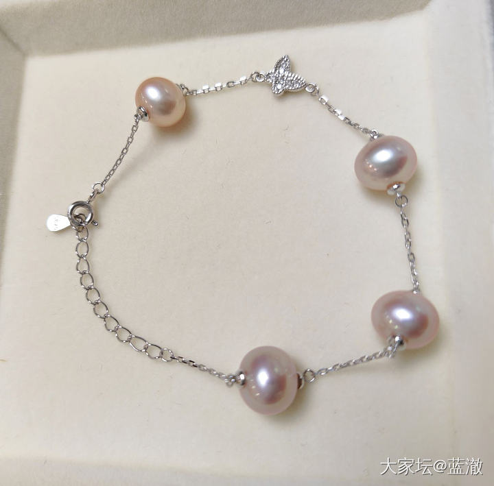 各种镶嵌珍珠首饰，都是银镶_有机宝石