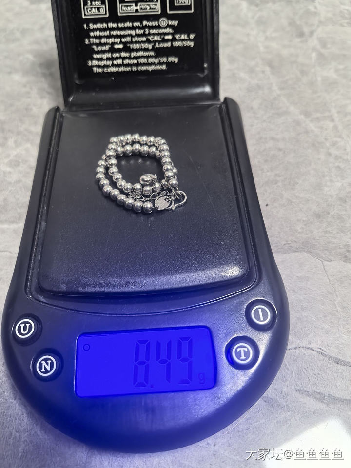 Pt950手链，非全新，无价签，克价345，8.49克，不包邮_金