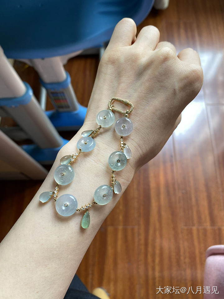 翡翠闲置吊坠手链平安扣佛公仙子_翡翠