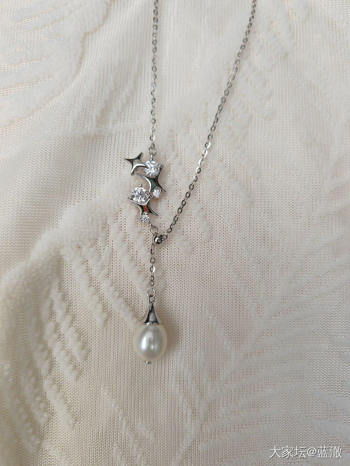 各种镶嵌珍珠首饰，都是银镶_有机宝石