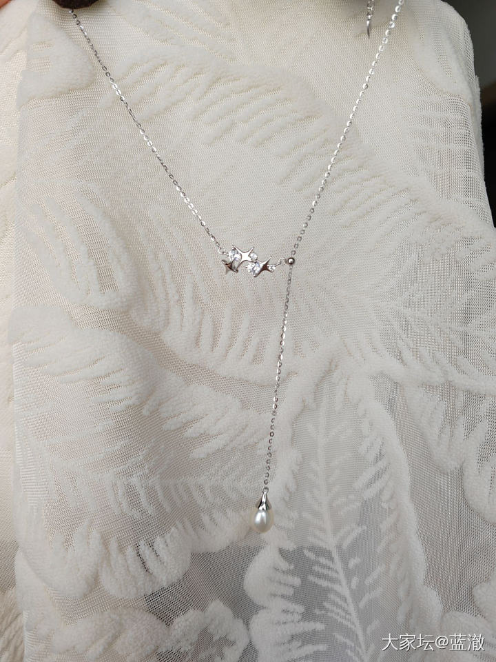 各种镶嵌珍珠首饰，都是银镶_有机宝石