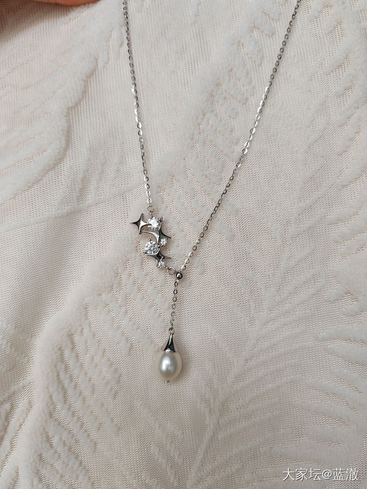 各种镶嵌珍珠首饰，都是银镶_有机宝石