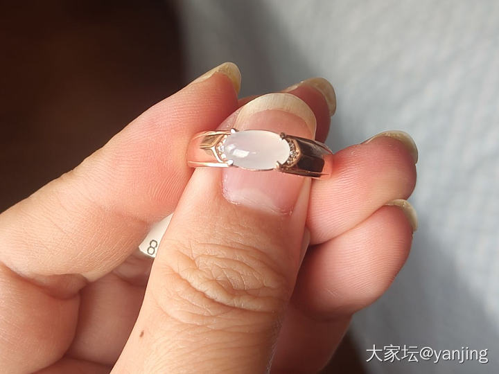 天然缅甸A货翡翠戒指耳钉_翡翠