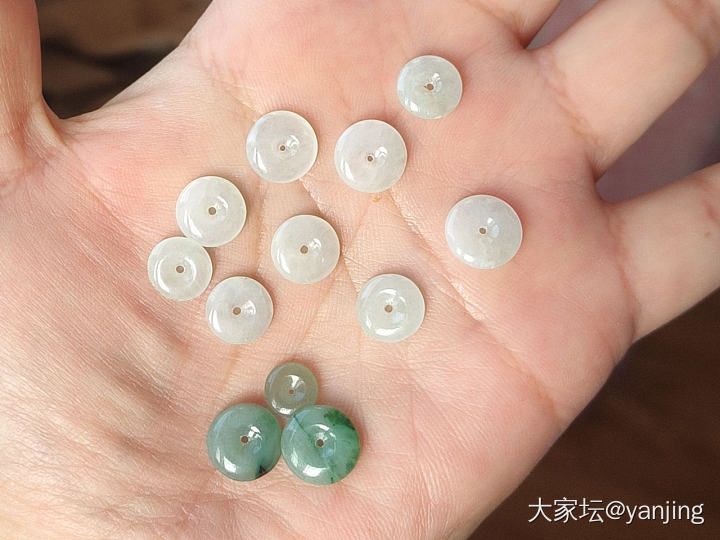 天然缅甸A货翡翠戒指耳钉_翡翠