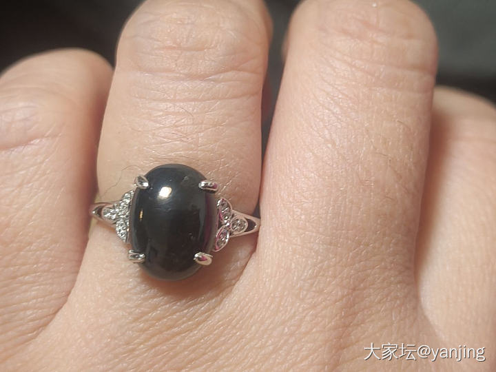 天然缅甸A货翡翠戒指耳钉_翡翠