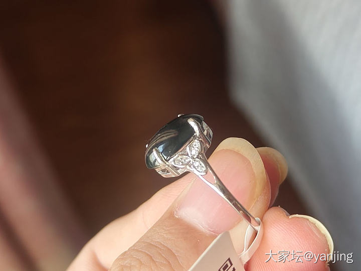 天然缅甸A货翡翠戒指耳钉_翡翠