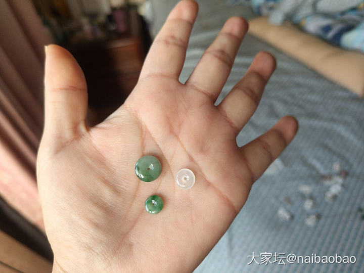 天然缅甸A货翡翠戒指_翡翠