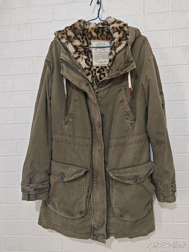 ZARA秋冬款女风衣派克服夹克_品味