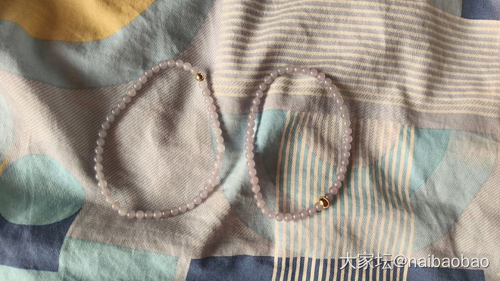 天然缅甸A货翡翠珠链_翡翠