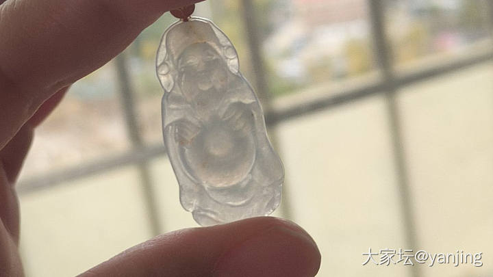 天然缅甸A货翡翠吊坠_翡翠