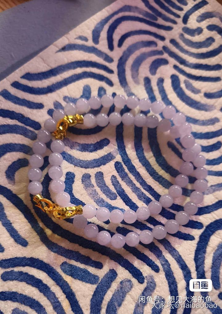 天然缅甸A货翡翠珠链_翡翠