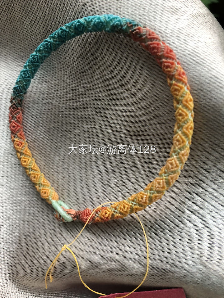 立体回纹手绳（蜡线版）持续更新_品味