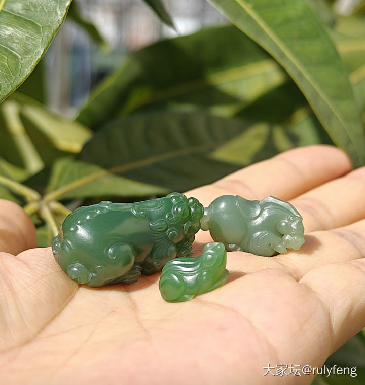 11月大降价啦！碧玉闲置小专场(闲鱼rulyfeng)_和田玉