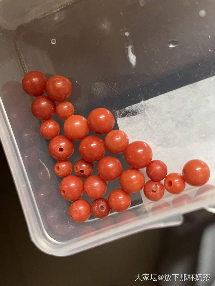 周末更新 血亏清理小百手链 都对半出珊瑚珍珠绿松蜜蜡小精品_有机宝石