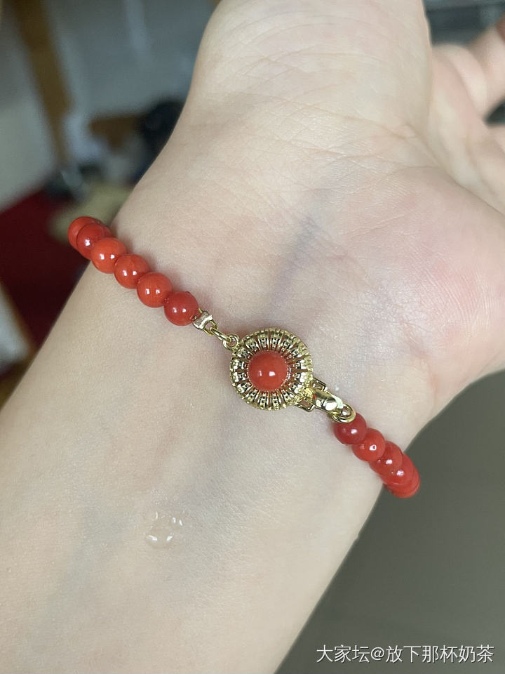 周末更新 血亏清理小百手链 都对半出珊瑚珍珠绿松蜜蜡小精品_有机宝石