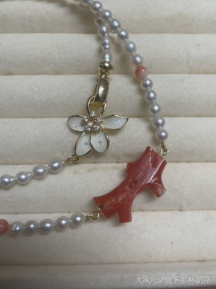 周末更新 血亏清理小百手链 都对半出珊瑚珍珠绿松蜜蜡小精品_有机宝石