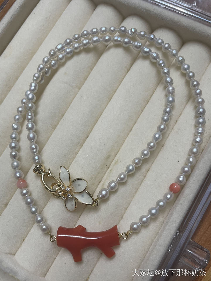 周末更新 血亏清理小百手链 都对半出珊瑚珍珠绿松蜜蜡小精品_有机宝石