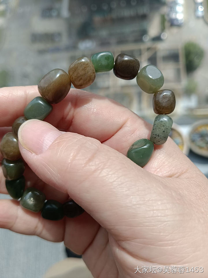 和田玉随形多宝串_和田玉