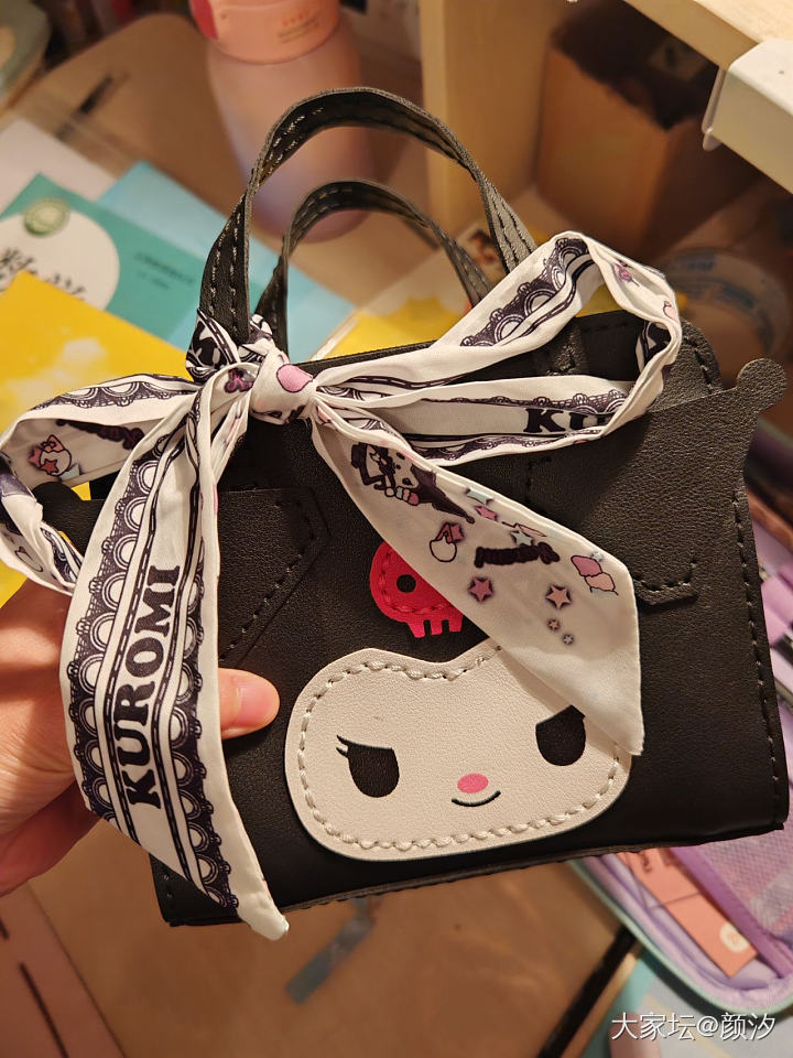 儿童库洛米包包可以斜挎_品味