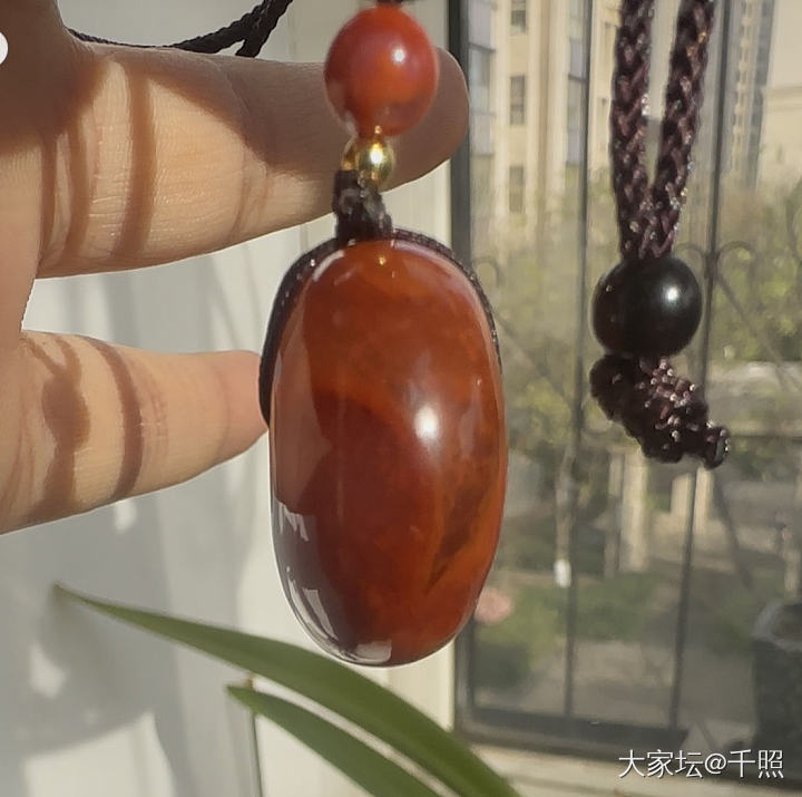 南红火焰胖平安扣_玉石