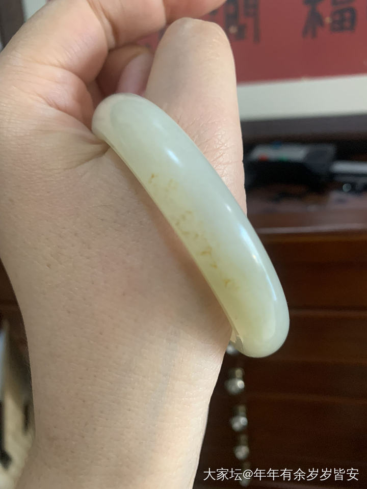 新疆和田玉籽镯_和田玉