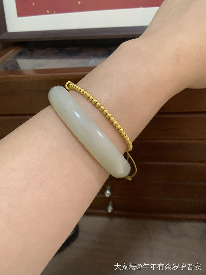新疆和田玉籽镯_和田玉