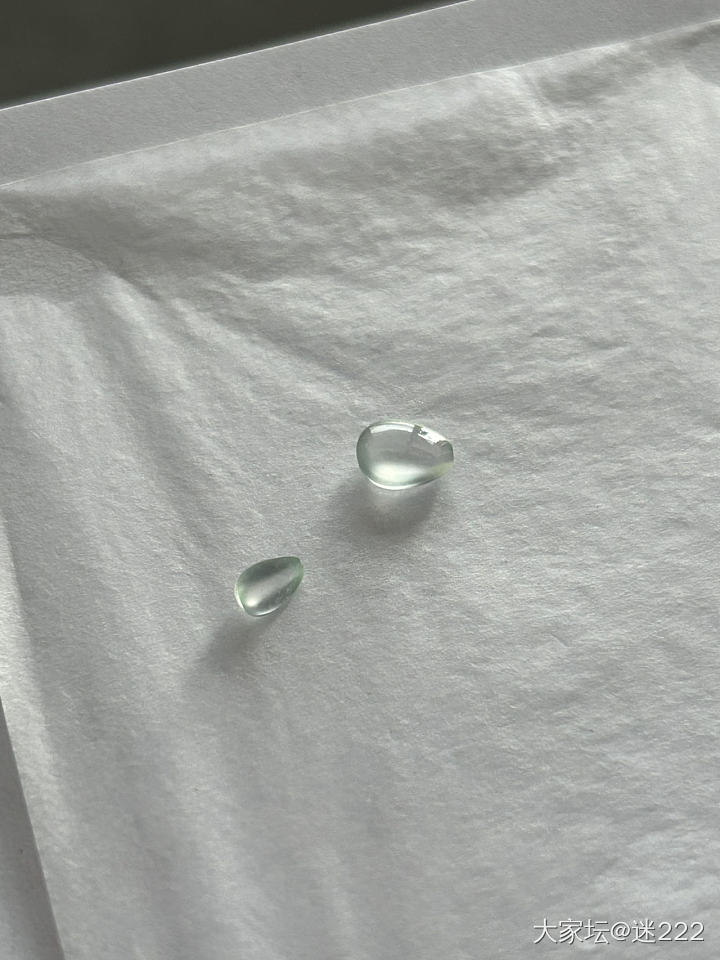 阳春白雪小水滴_翡翠