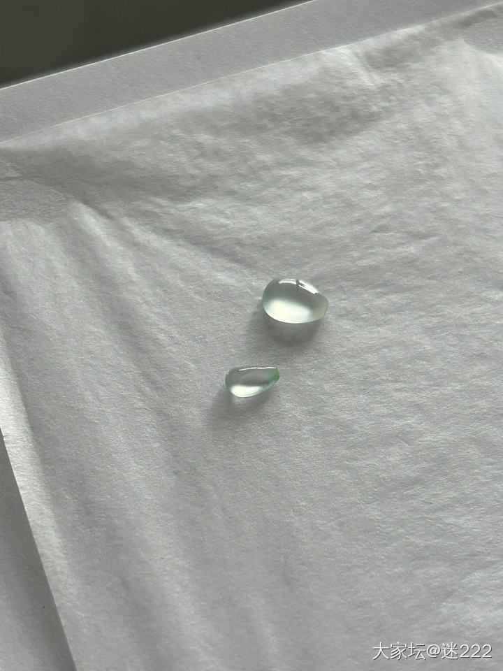 阳春白雪小水滴_翡翠