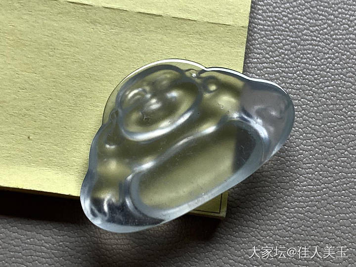 佳人美玉玻璃种佛公_翡翠