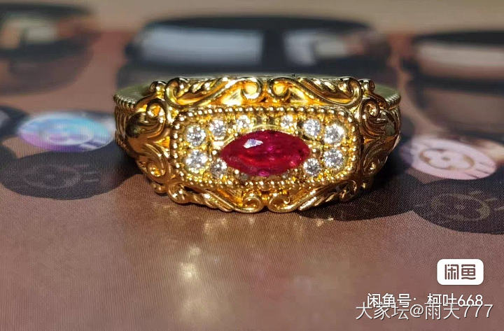 全新足金戒指（只有豹子戒指了）_金