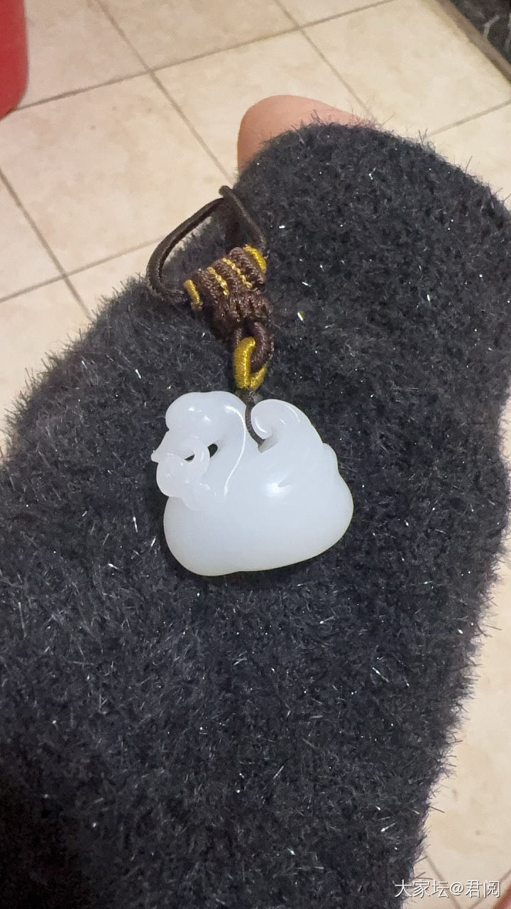 俄料白如意_和田玉